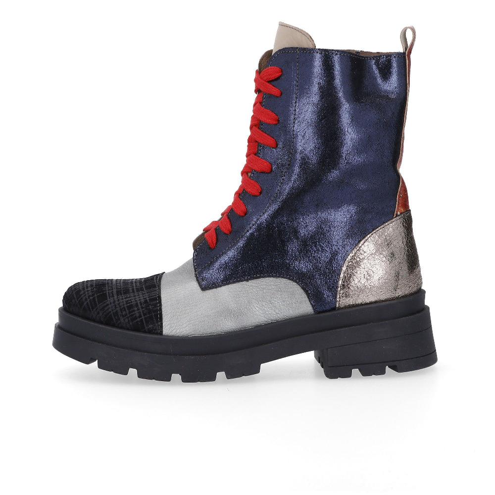 QVC Ebarrito Biker In Pelle Con Tacco 5 Cm