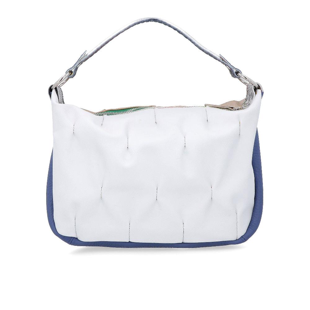 QVC Ebarrito Borsa A Tracolla In Pelle Patchwork