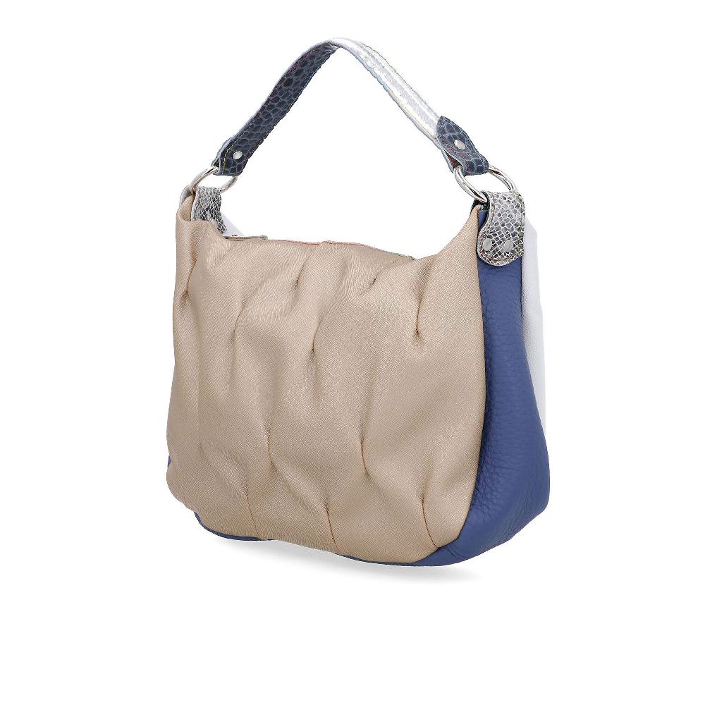 QVC Ebarrito Borsa A Tracolla In Pelle Patchwork