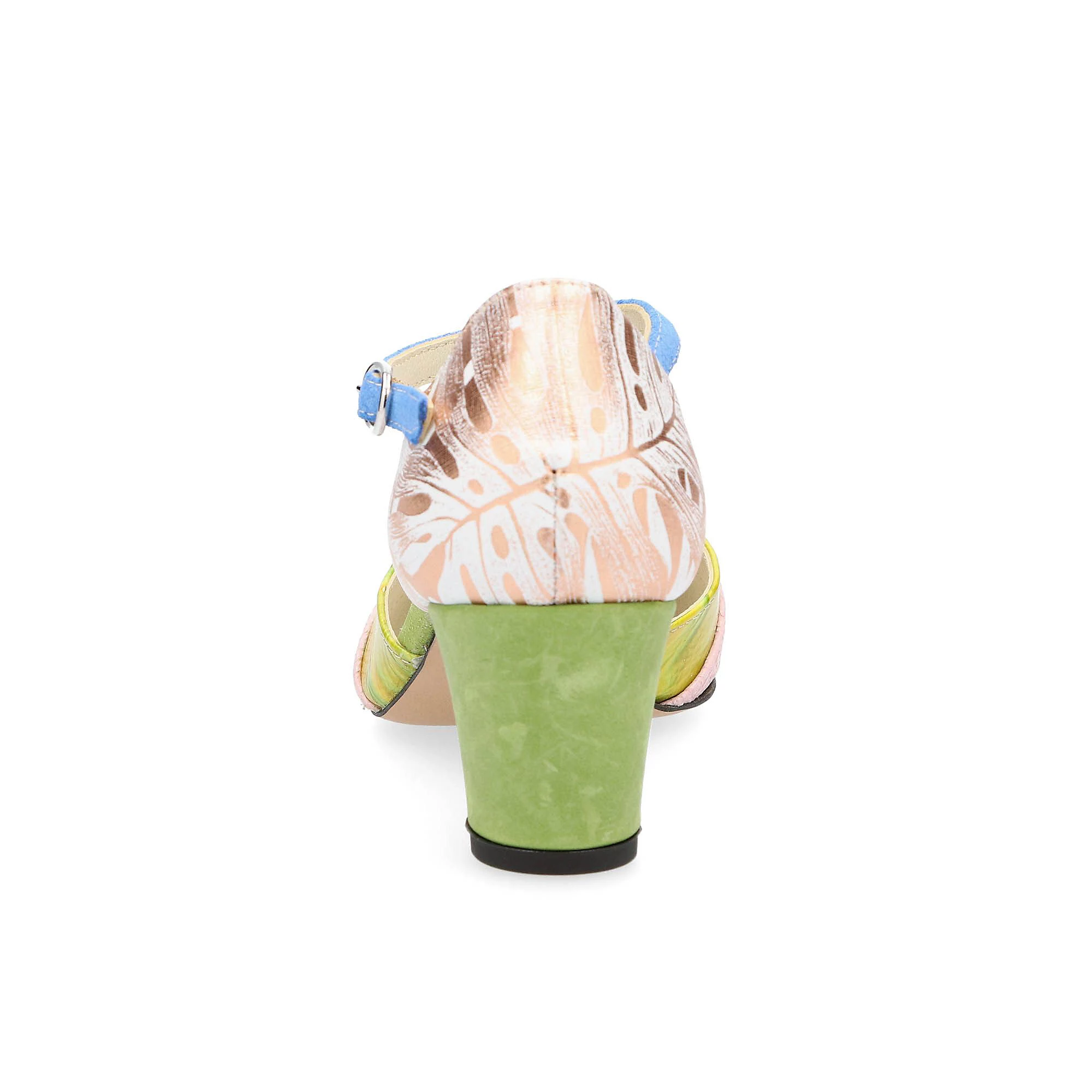 QVC Ebarrito Décolleté In Pelle Con Tacco 6 Cm