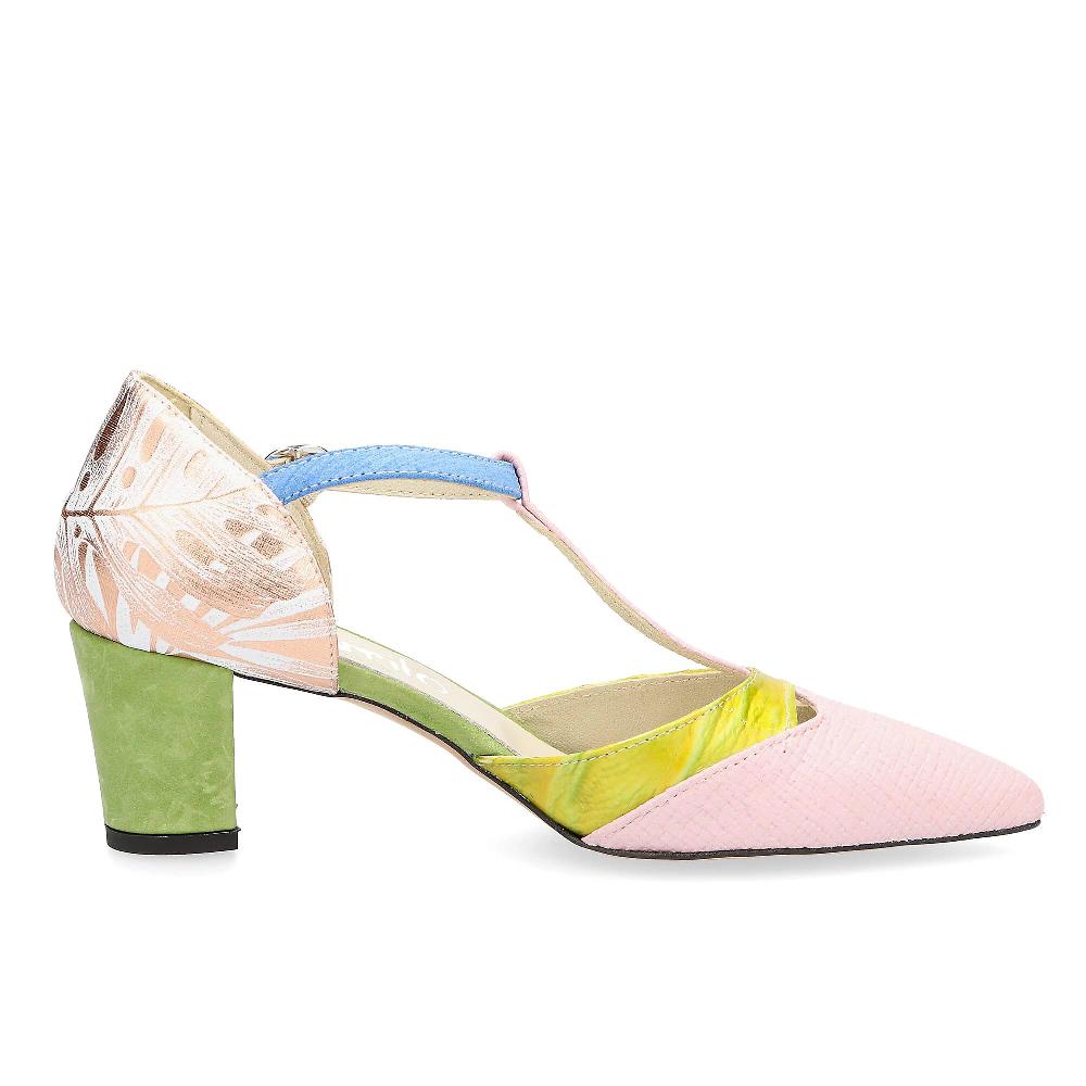 QVC Ebarrito Décolleté In Pelle Con Tacco 6 Cm