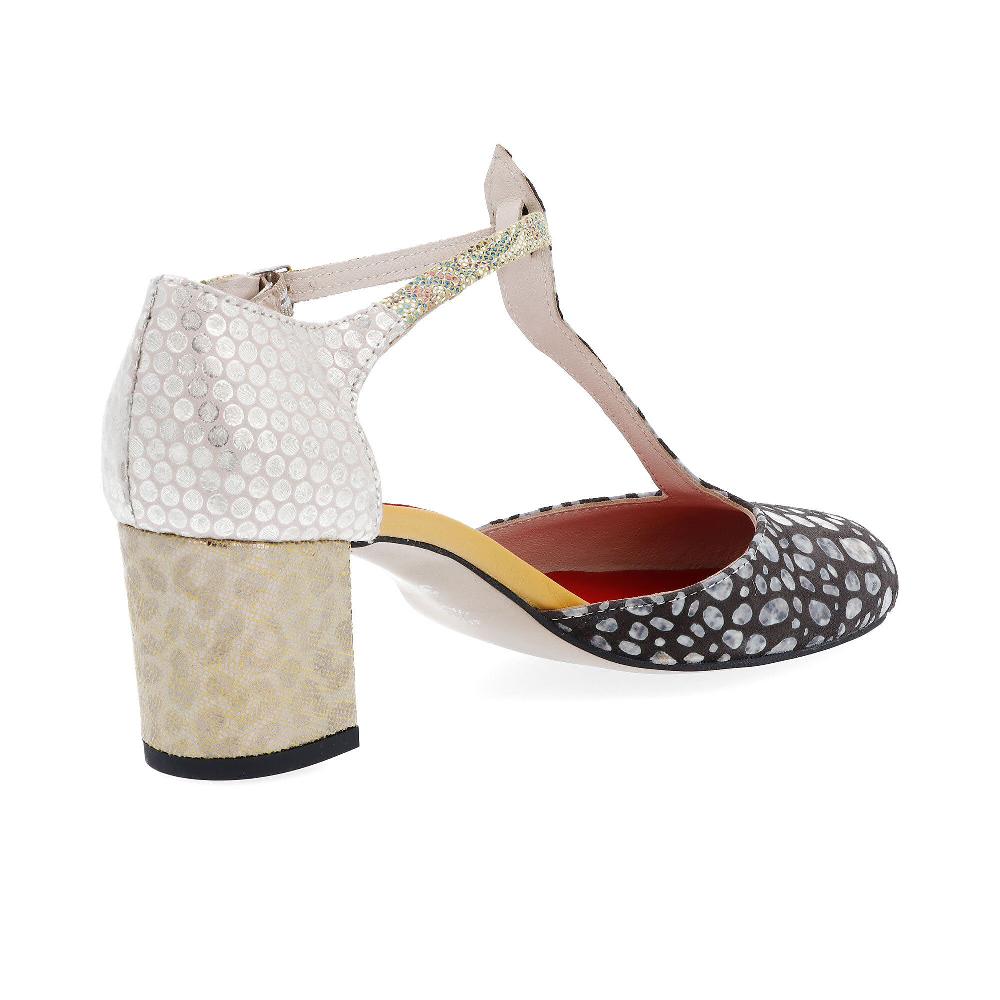 QVC Ebarrito Sandali A T In Pelle Patchwork