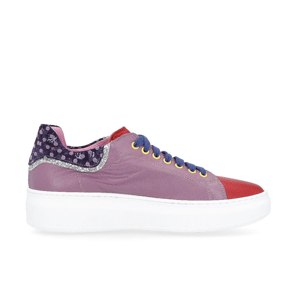 QVC Ebarrito Sneaker In Pelle Con Logo In Rilievo