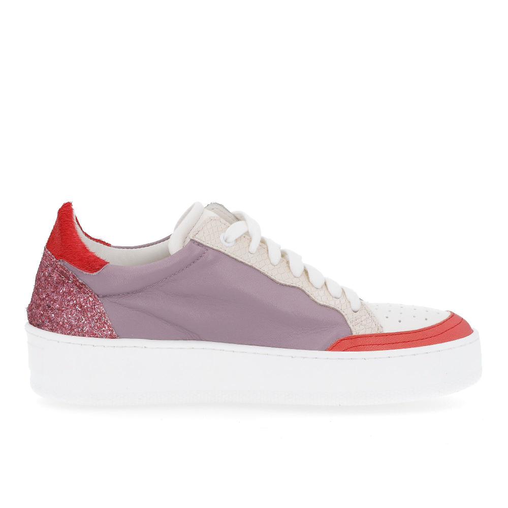 QVC Ebarrito Sneaker In Pelle Multicolor