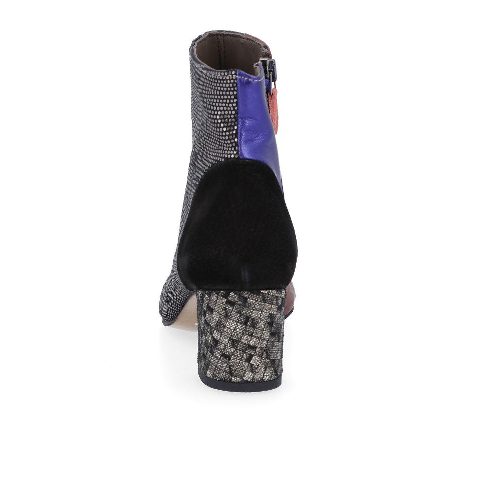 QVC Ebarrito Stivaletti In Pelle Con Tacco 5 5 Cm