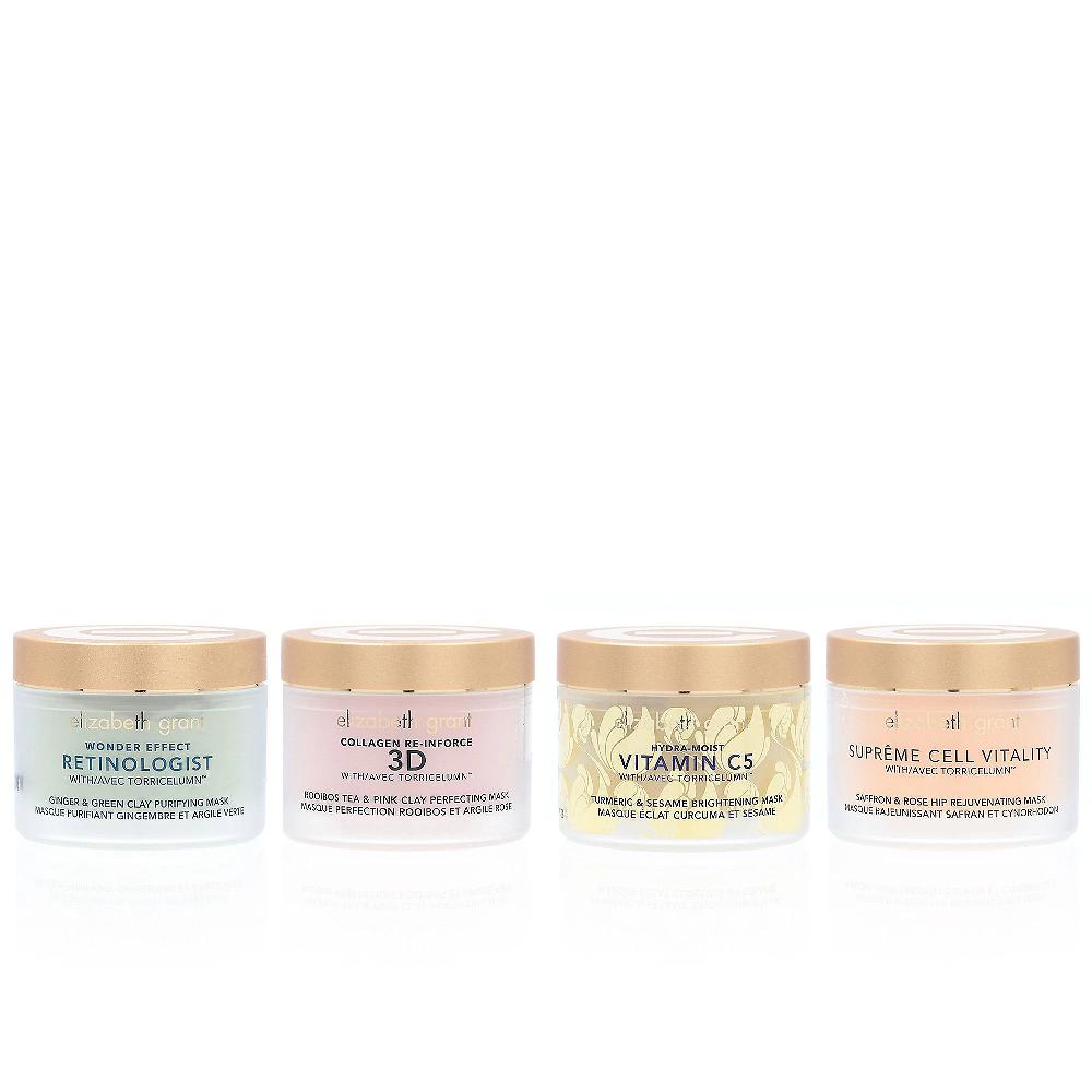 QVC Elizabeth Grant Collezione 4 maschere viso