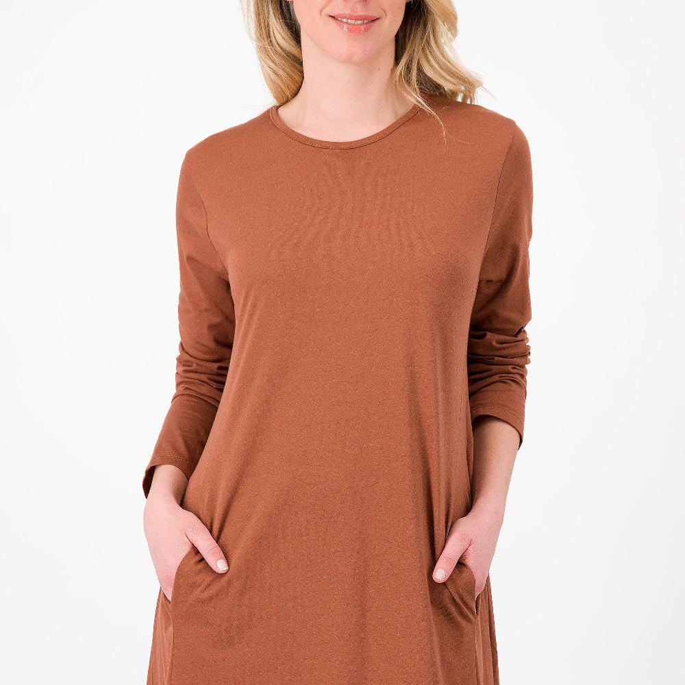 QVC Enjoy Abito Lungo In Jersey Di Cotone