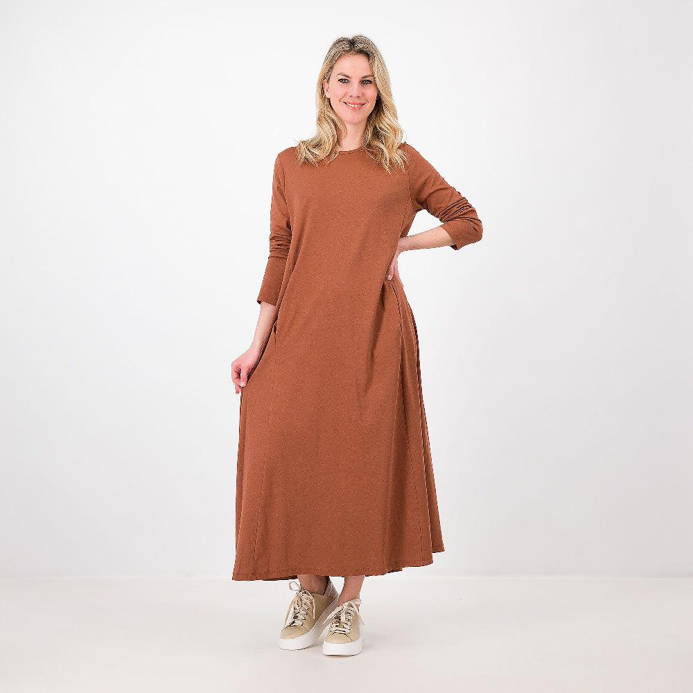 QVC Enjoy Abito lungo in jersey di cotone