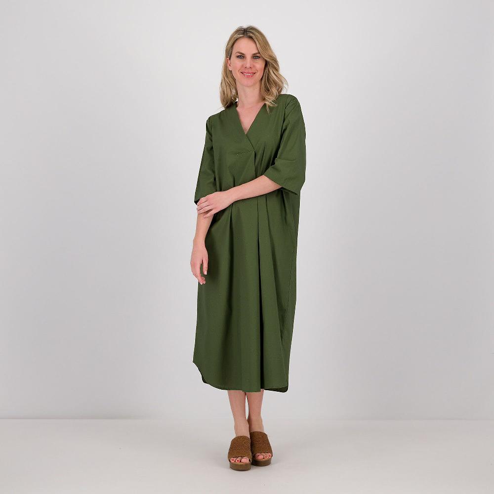 QVC Enjoy Abito lungo in popeline di cotone