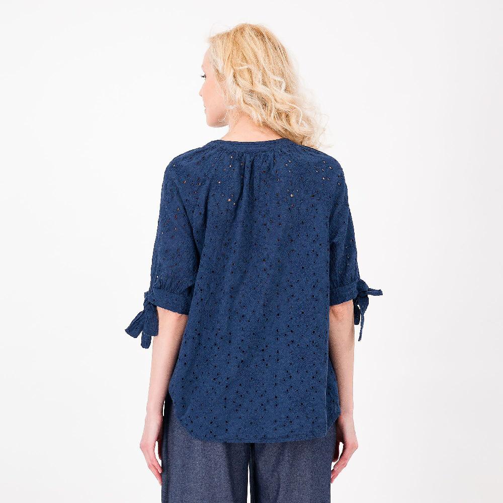 QVC Enjoy Camicia In Sangallo Con Fiocchi