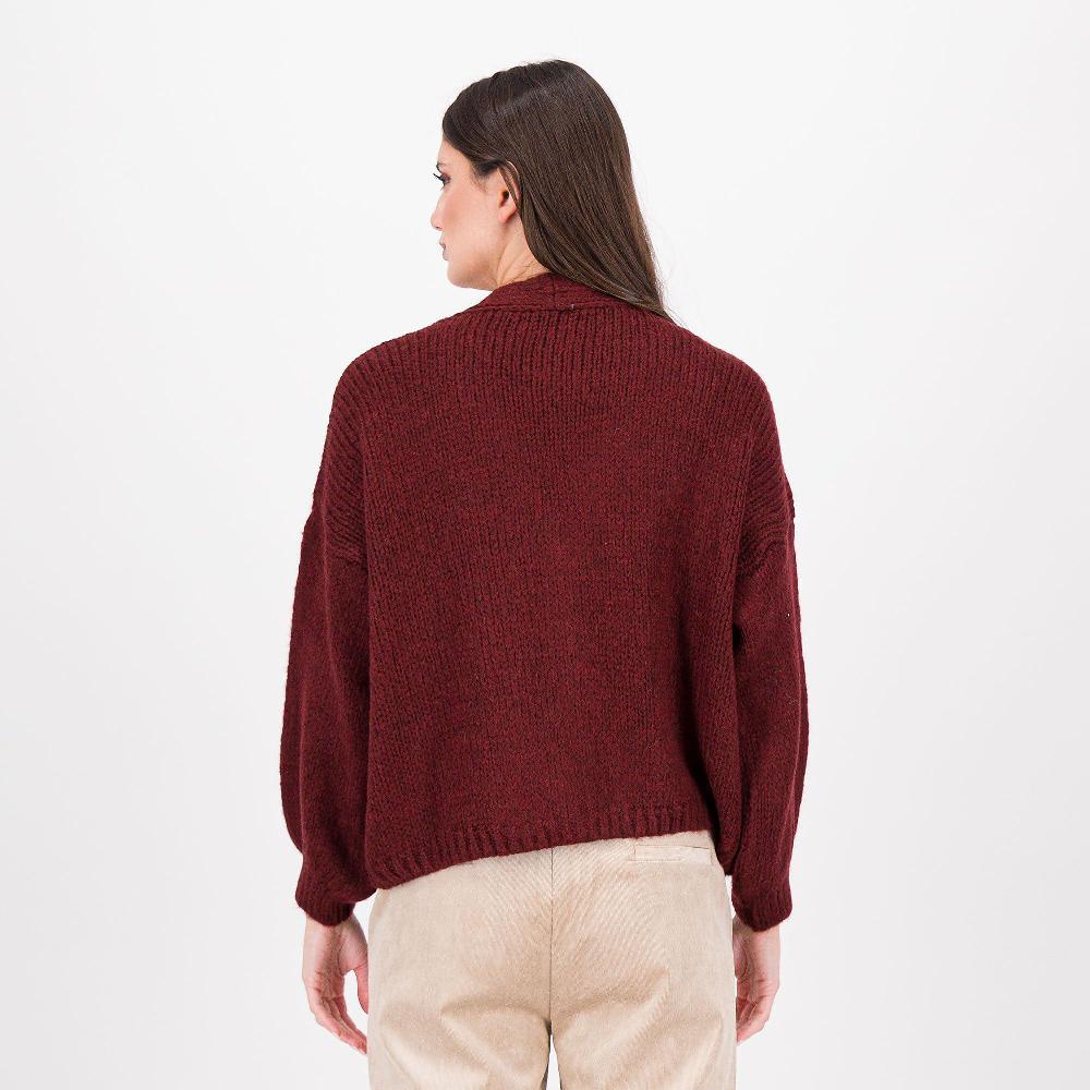 QVC Enjoy Cardigan A Scatola In Maglia Bouclé