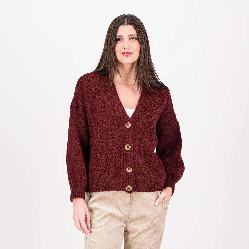 QVC Enjoy Cardigan a scatola in maglia bouclé