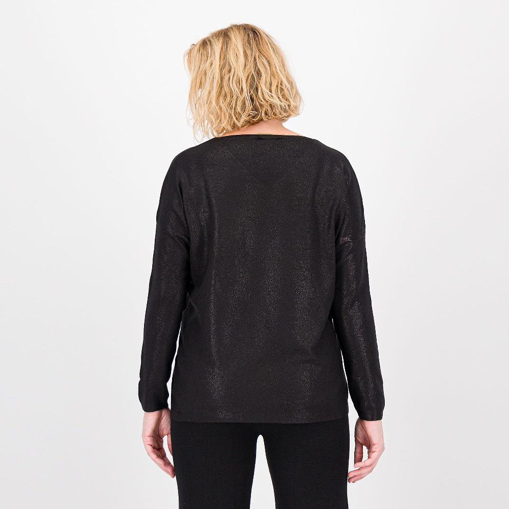 QVC Enjoy Maglia In Filato Misto Viscosa Spalmato