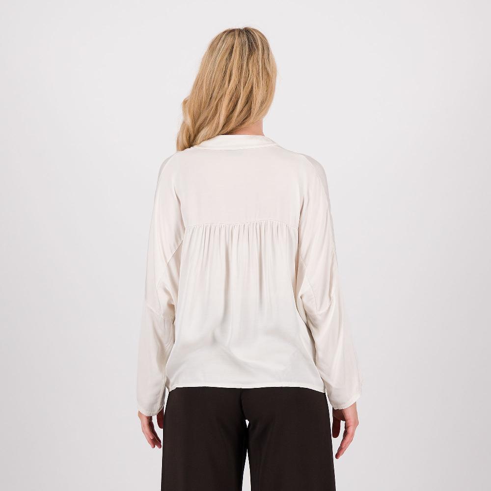 QVC Enjoy Maglia In Raso Di Viscosa Collo A V