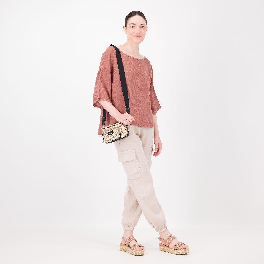 QVC Enjoy Maglia In Raso Operato Di Viscosa