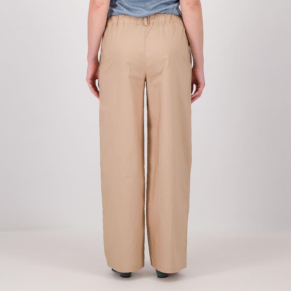 QVC Enjoy Pantaloni Ampi In Tela Vela Con Pinces
