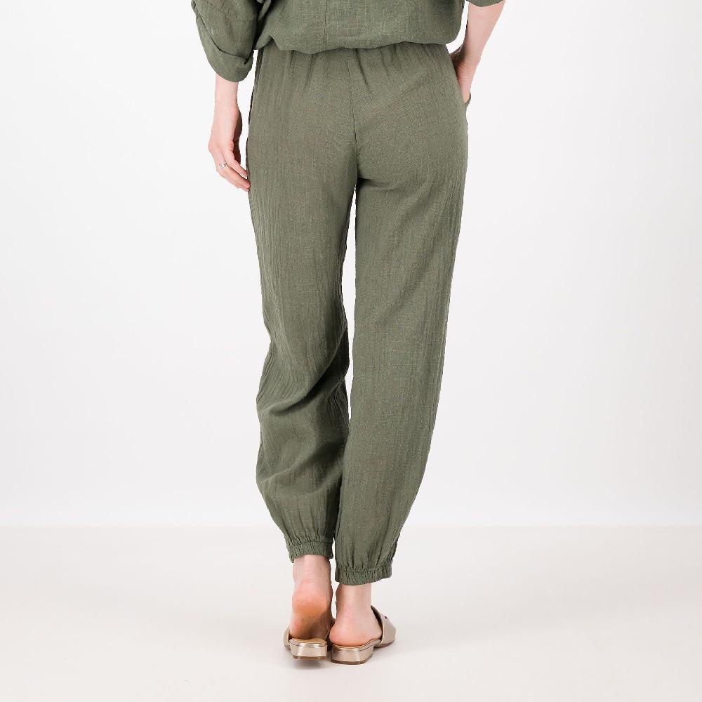 QVC Enjoy Pantaloni Jogger In Tela Di Cotone