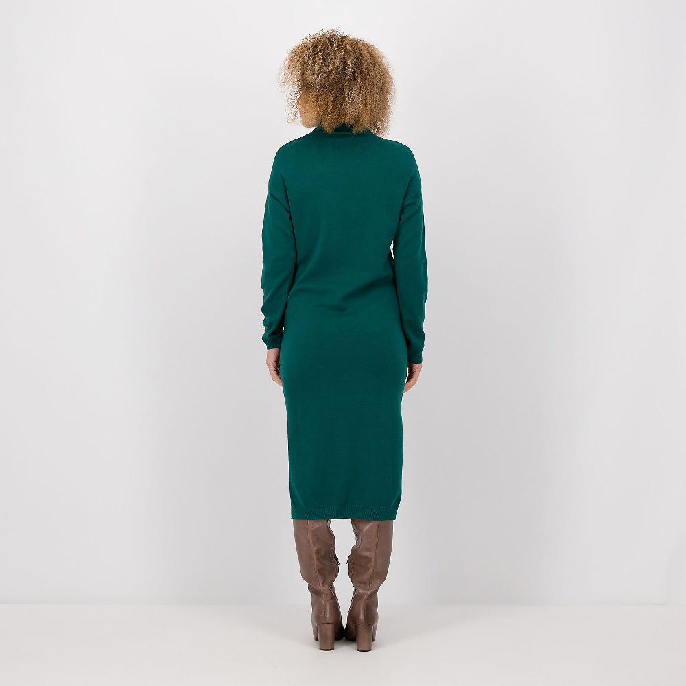 QVC ENJOY TRICOT Abito Lungo Con Collo Alto