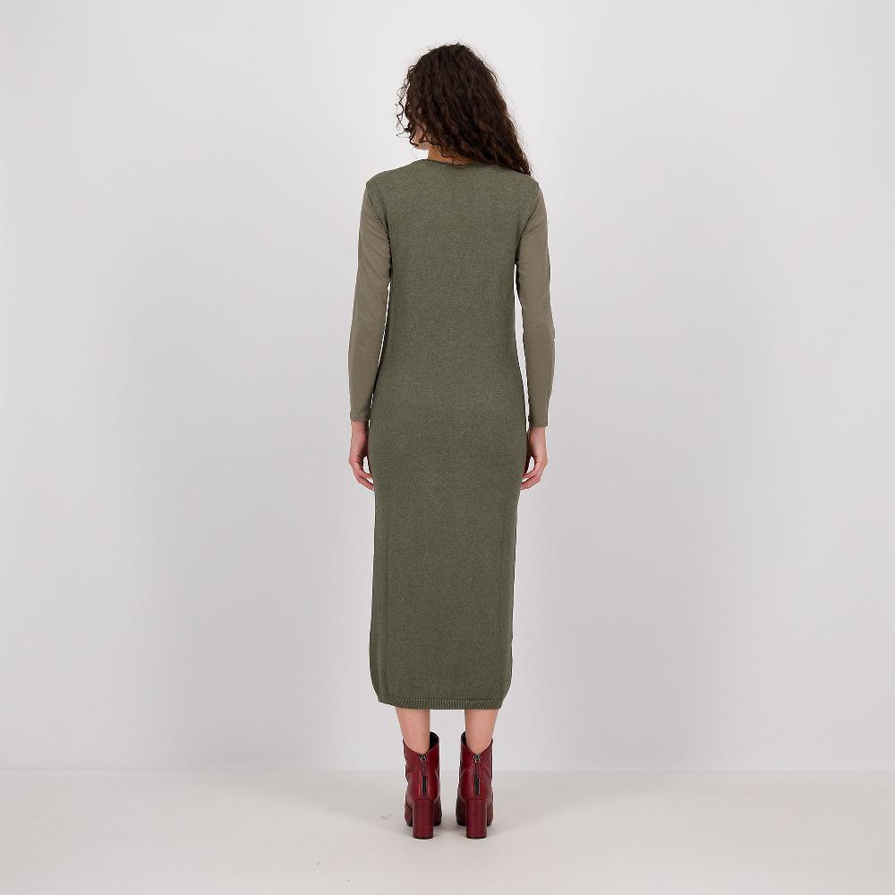 QVC ENJOY TRICOT Abito Lungo Girocollo Smanicato