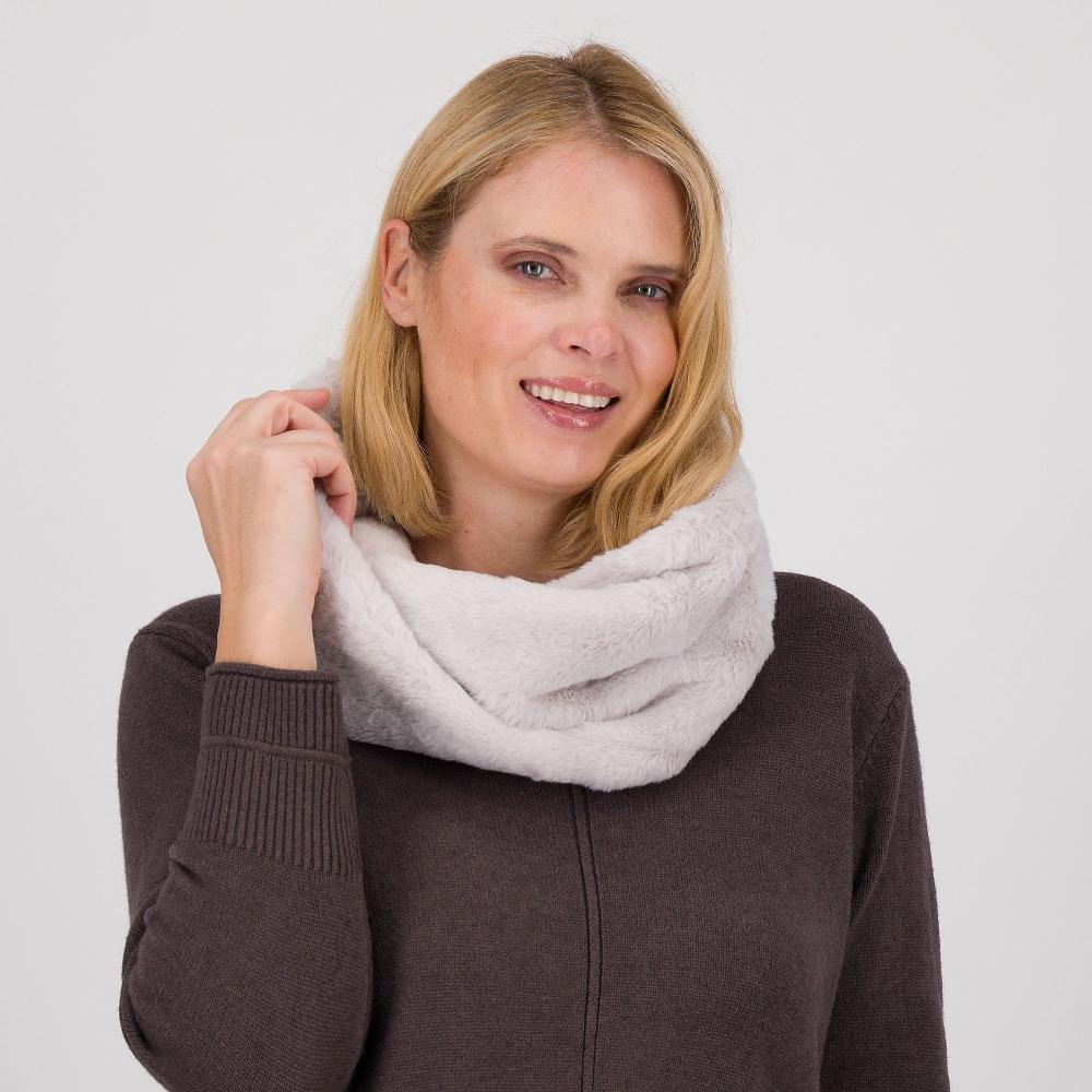 QVC Enjoy Tricot Collo in pelo sintetico
