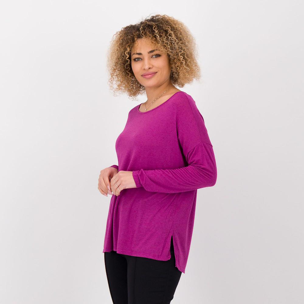 QVC ENJOY TRICOT Maglia con scollo a barchetta