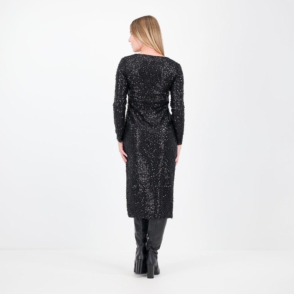QVC EXTESA Abito In Paillettes Con Incrocio