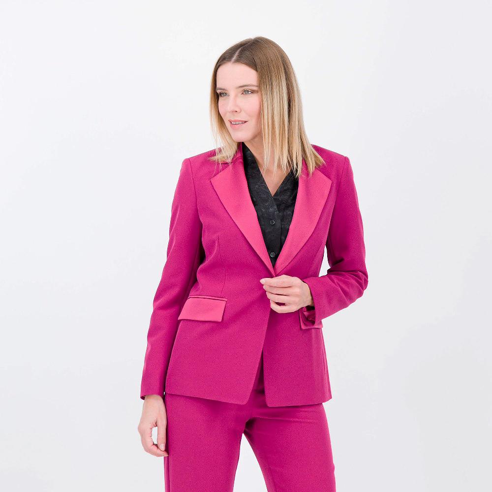 QVC EXTESA Giacca con inserti in raso
