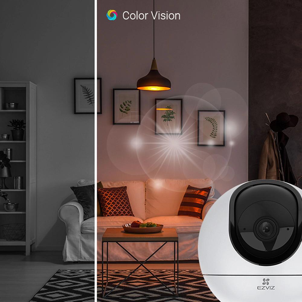 QVC EZVIZ Telecamera Da Interno Motorizzata C6