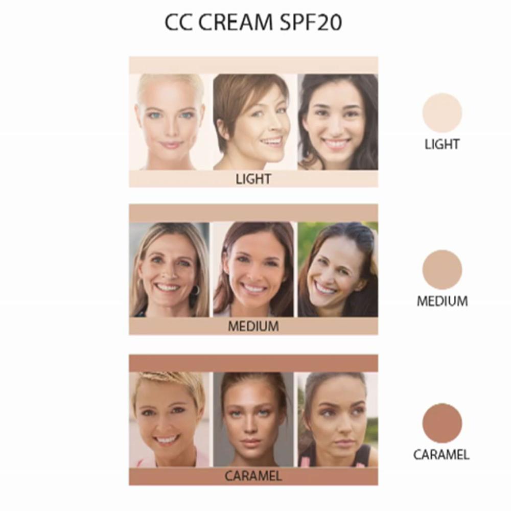 QVC Face-D CC Cream Con SPF20 E Pennello (2 Pz)