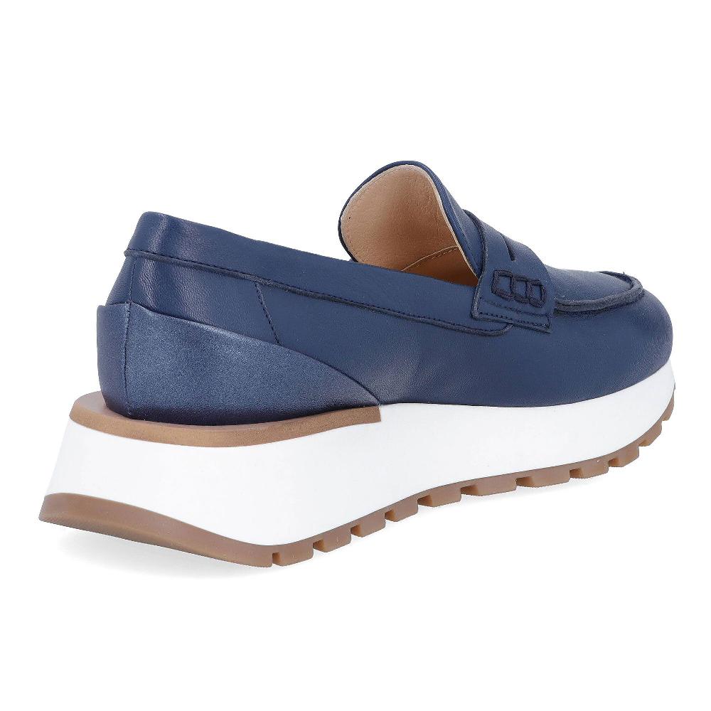 QVC FAIRE Mocassino In Pelle Con Zeppa 4 Cm