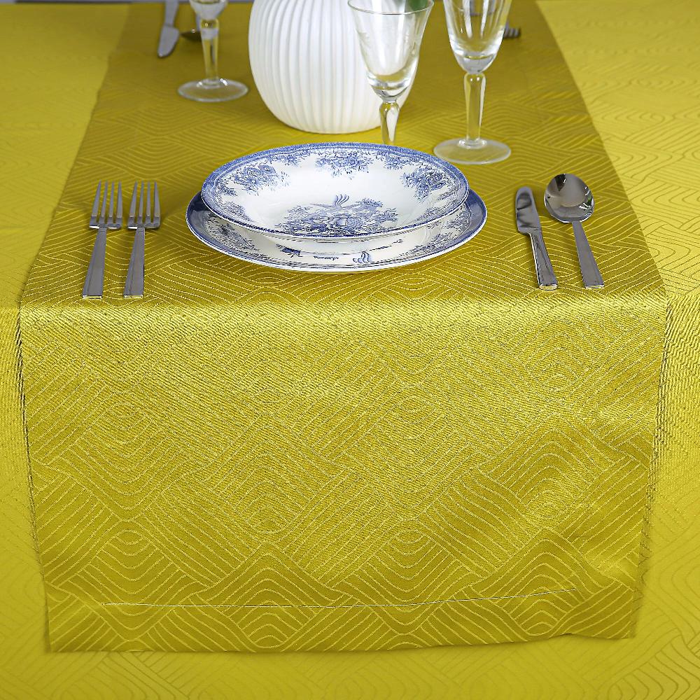 QVC Ferò Onde Set 2 runner in cotone jacquard