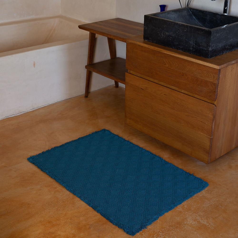 QVC Ferò Tappetino bagno jacquard Intrecci