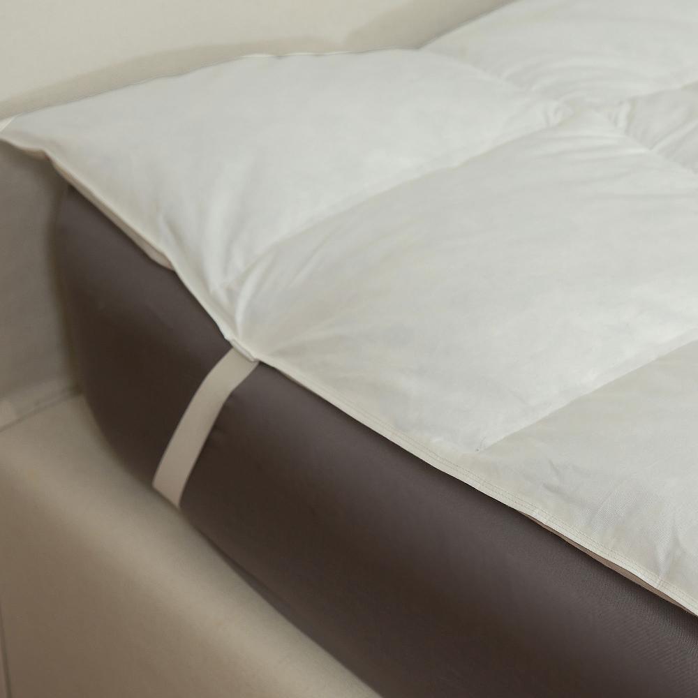 QVC Ferò Topper Islanda In Piuma 100% Cotone Twill