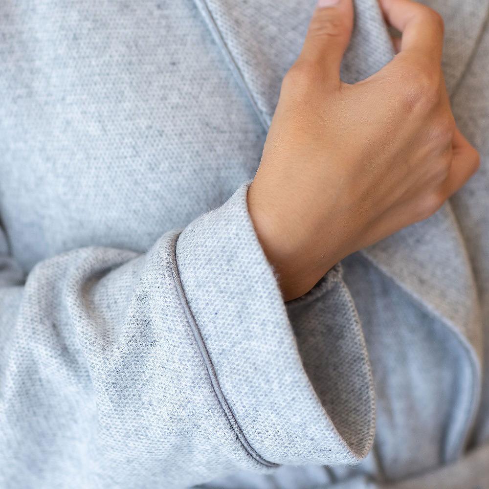 QVC Ferò Vestaglia Vanity In Maglia Con Cashmere