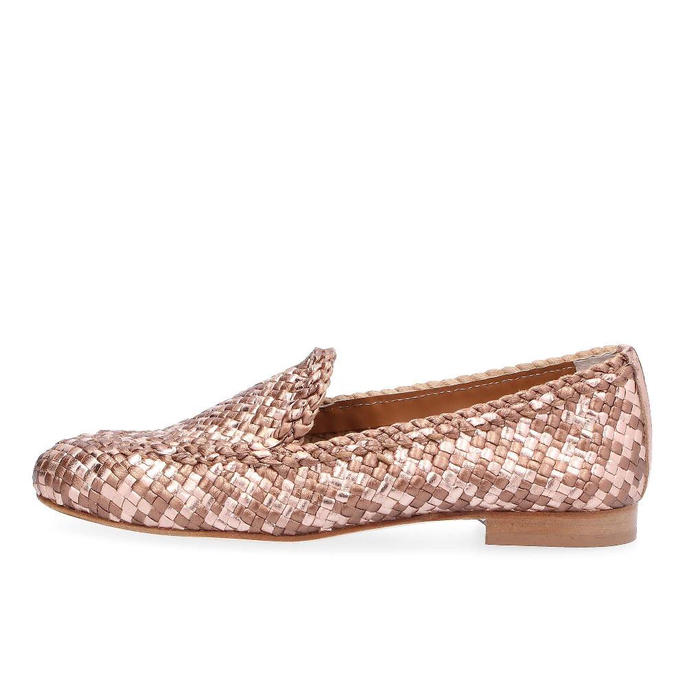 QVC Galieti Ballerina In Pelle Laminata Tacco 2 Cm