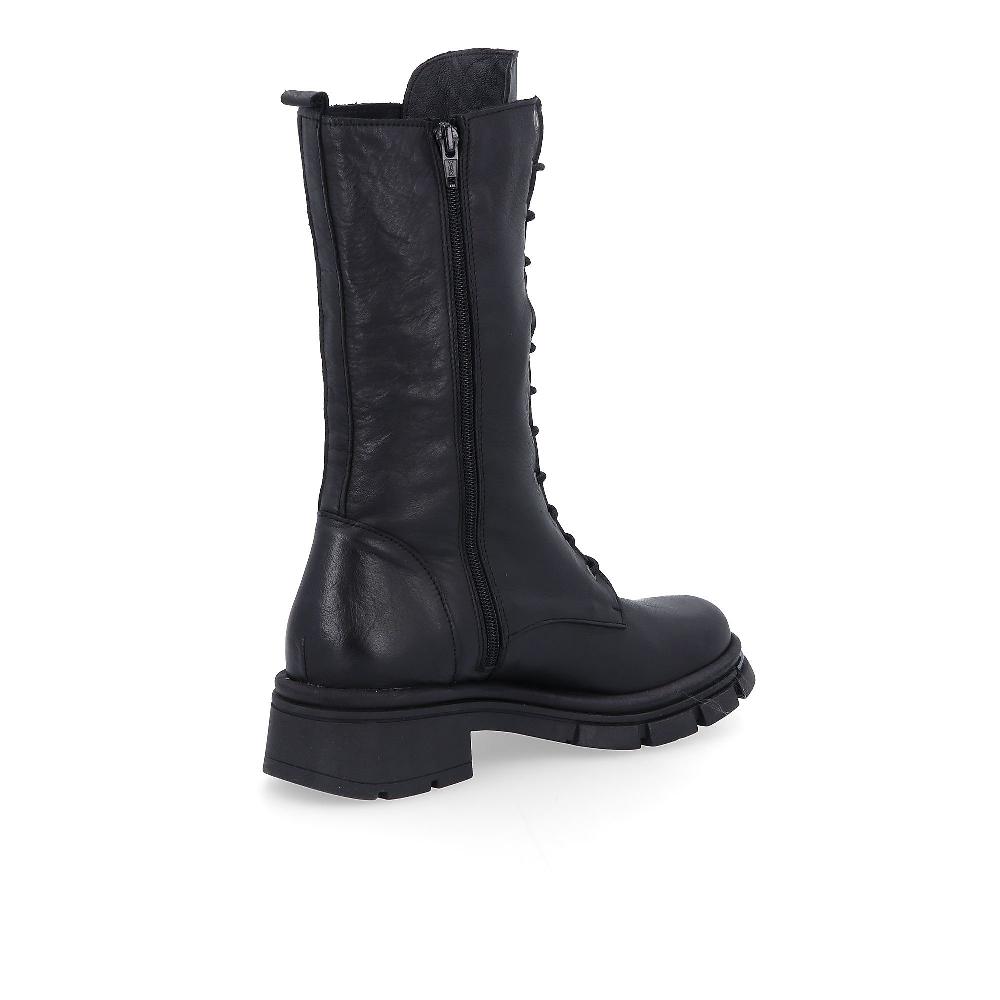 QVC Galieti Biker Alti In Pelle Con Tacco 5 Cm
