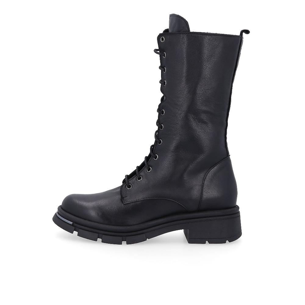 QVC Galieti Biker Alti In Pelle Con Tacco 5 Cm