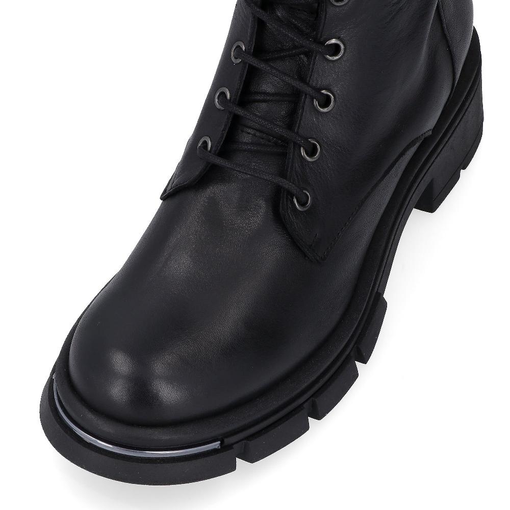 QVC Galieti Biker Alti In Pelle Con Tacco 5 Cm