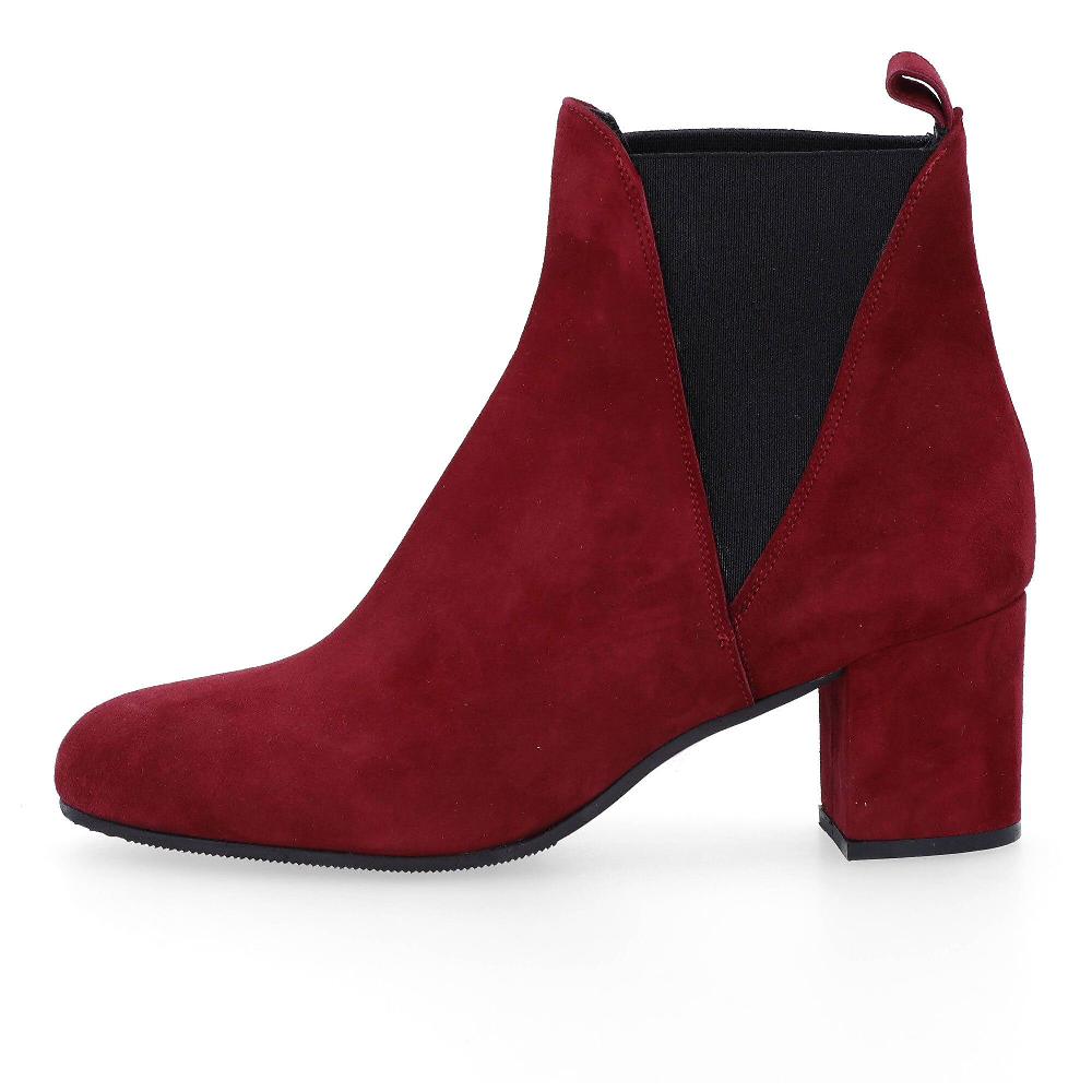 QVC Galieti Chelsea In Pelle Scamosciata Tacco 7cm