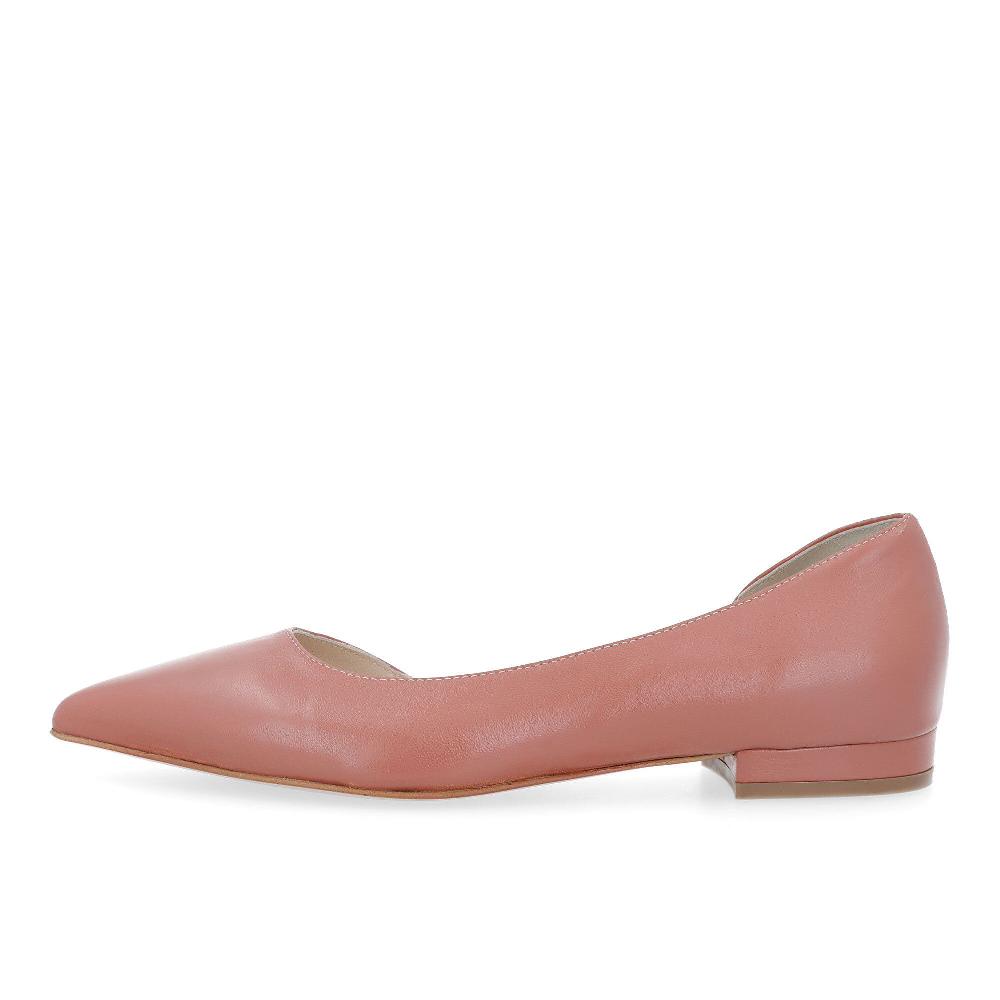 QVC Galieti Dècolleté In Pelle Con Punta Sfilata