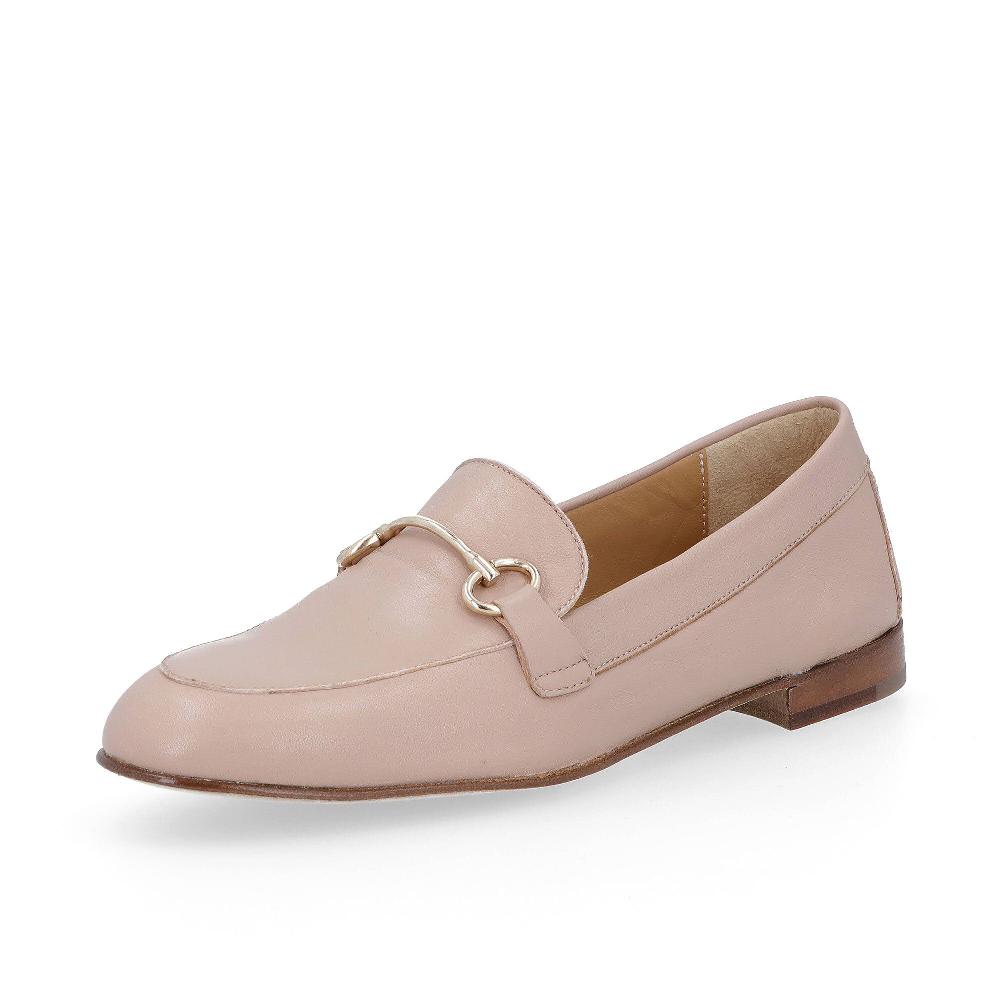 QVC Galieti Mocassini in pelle con morsetto