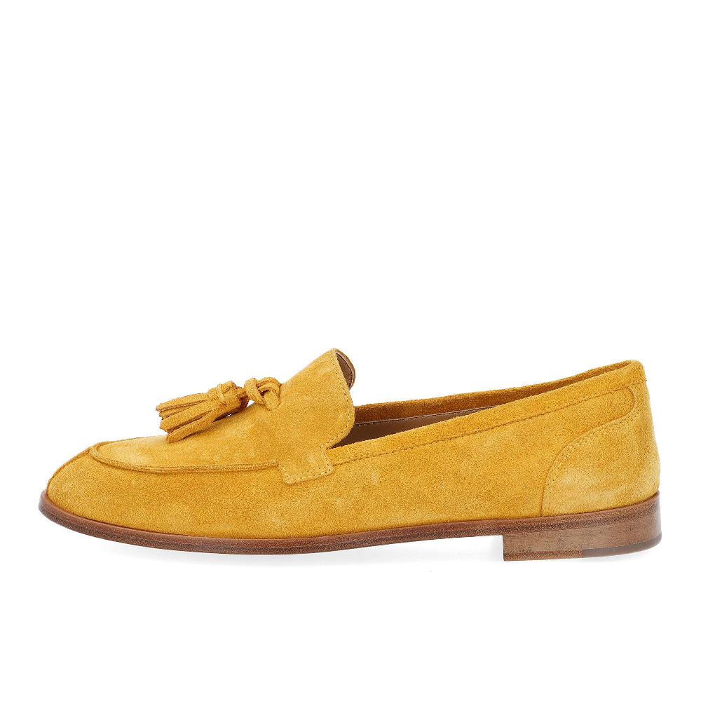 QVC Galieti Mocassini In Pelle Scamosciata