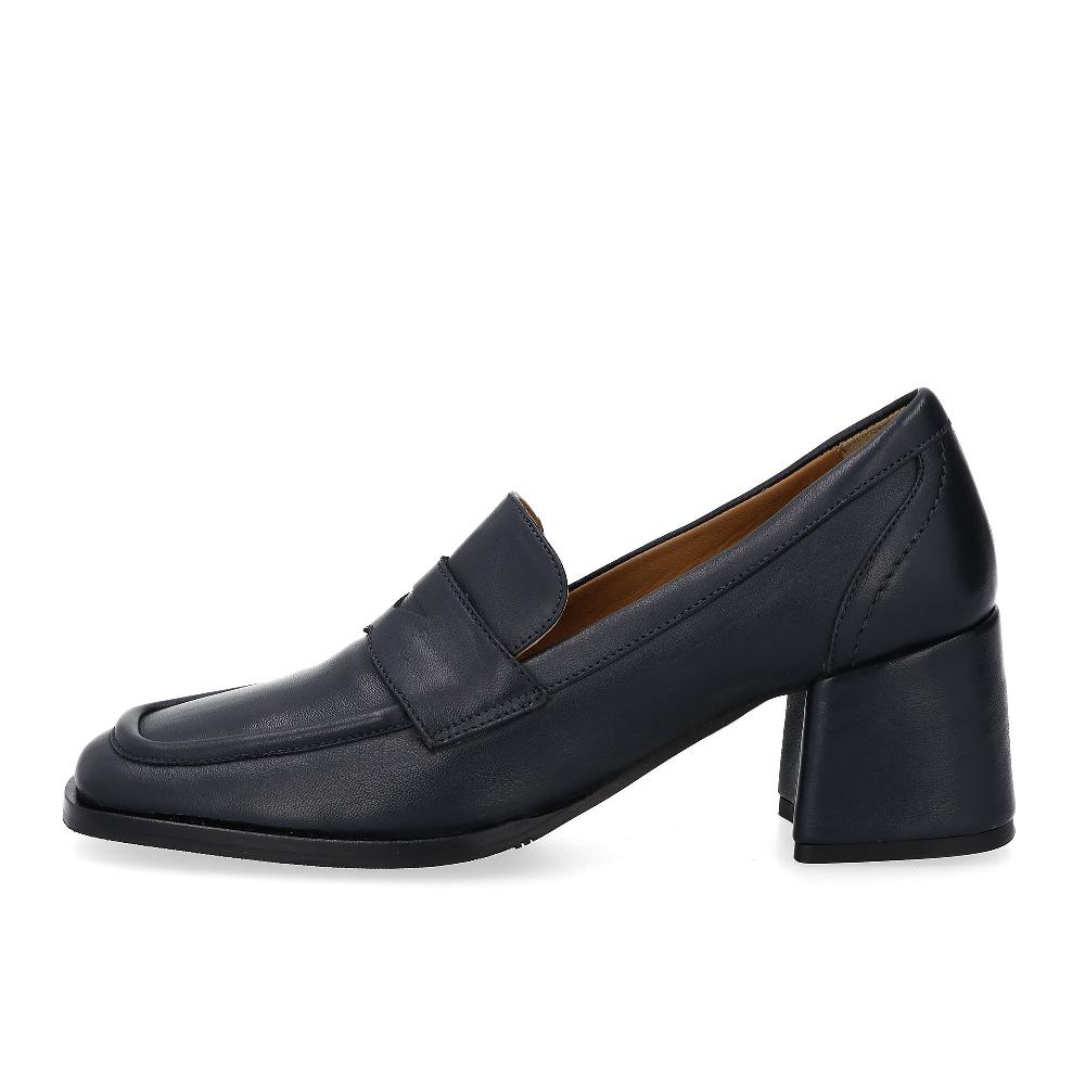 QVC Galieti Mocassino In Pelle Tacco 6 Cm