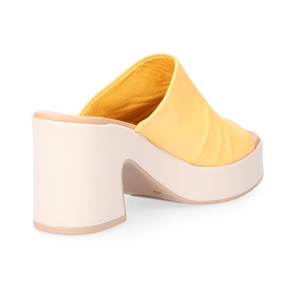 QVC Galieti Sabot In Pelle Con Zeppa 8 Cm