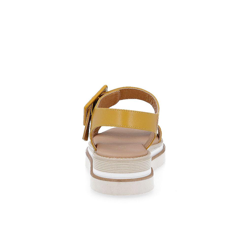 QVC Galieti Sandali In Pelle Con Zeppa 4 Cm