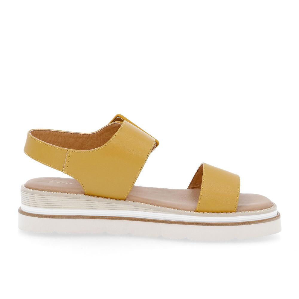 QVC Galieti Sandali In Pelle Con Zeppa 4 Cm
