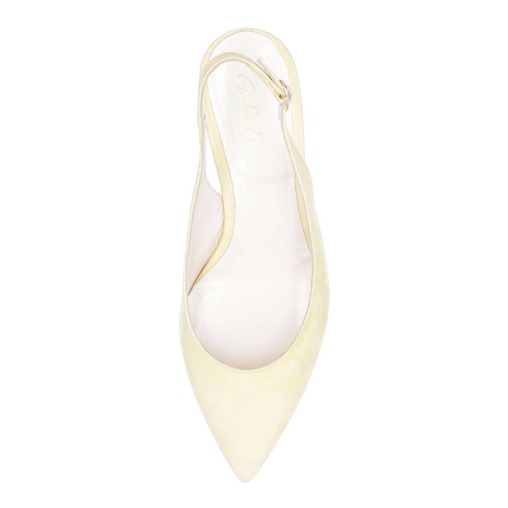 QVC Galieti Sling Back Con Tacco