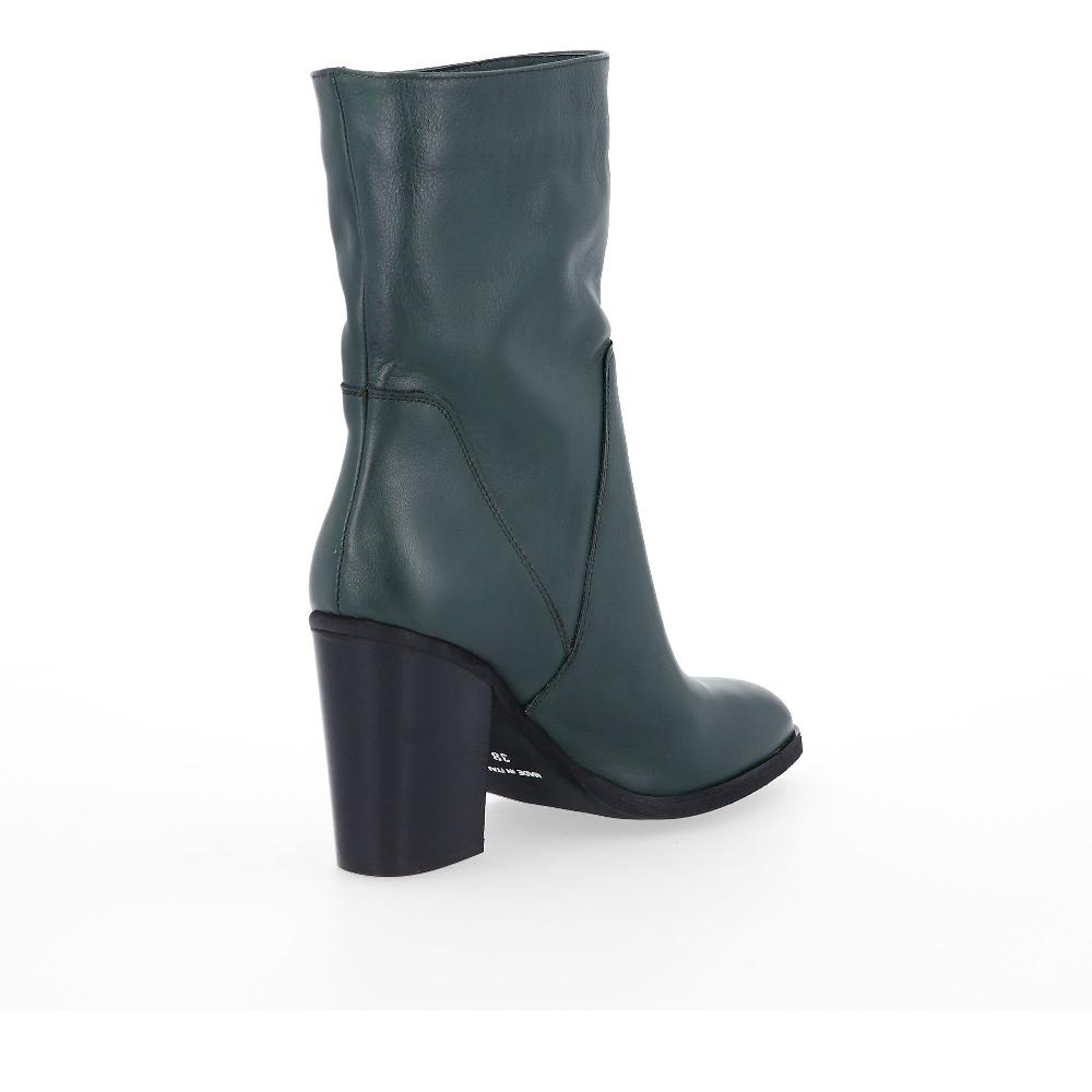 QVC Galieti Stivali In Pelle Con Tacco 9cm
