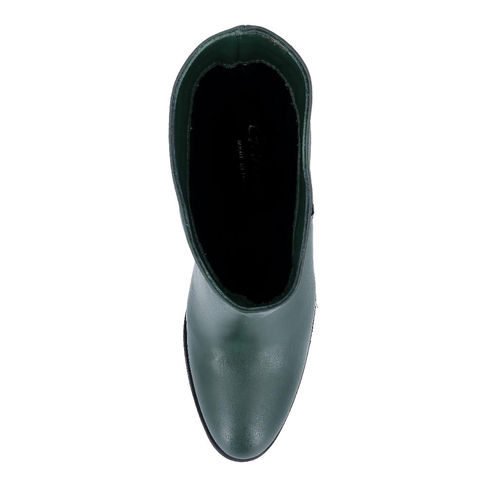 QVC Galieti Stivali In Pelle Con Tacco 9cm