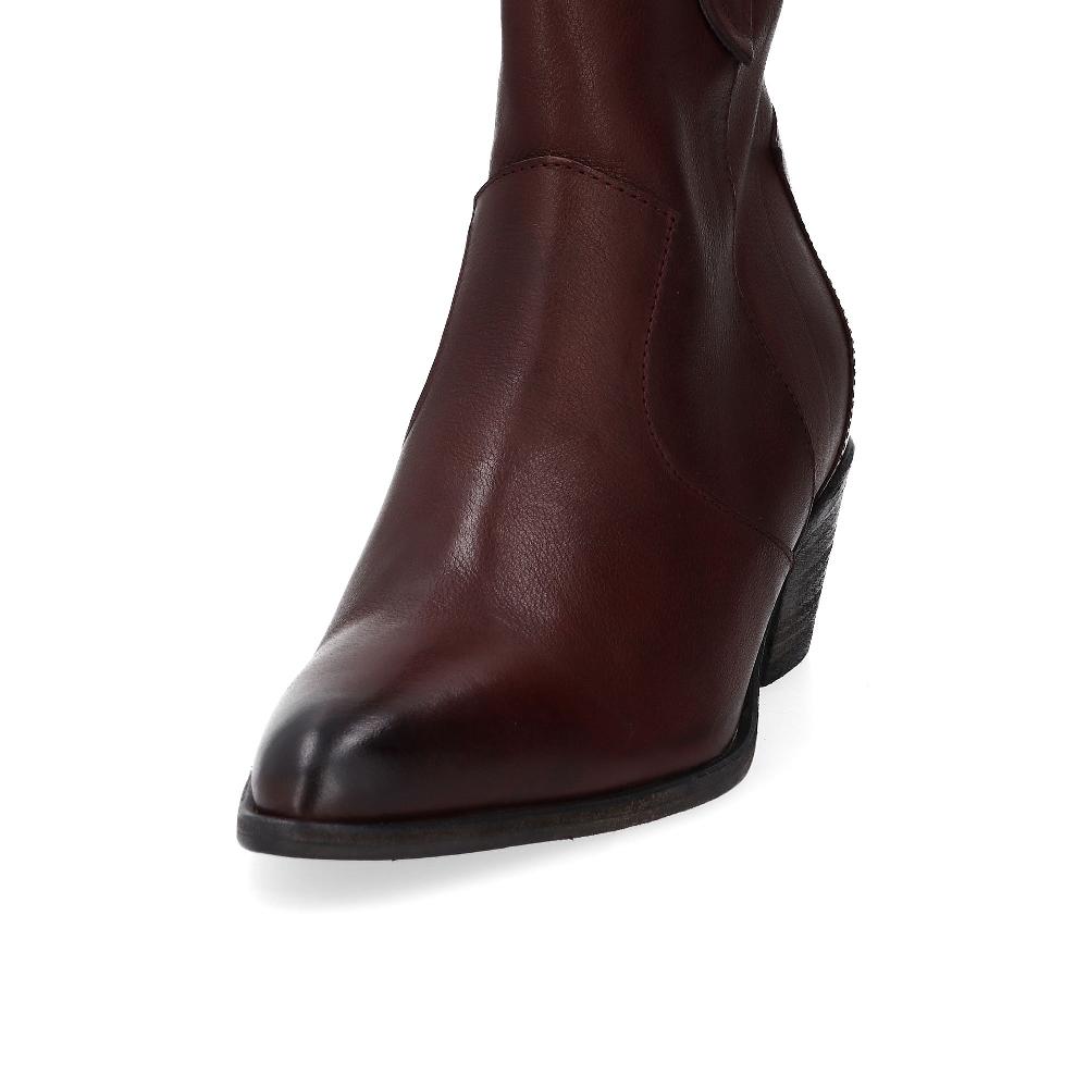 QVC Galieti Texano Stivaletto In Pelle